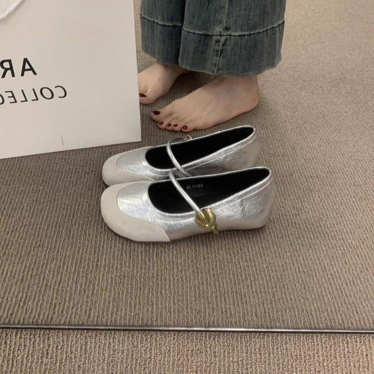 Fashion Leopard Slip On Women Mary Jane Shoes Fashion Square Toe Shoes New Spring Casual Dress Ballet Flats hoes