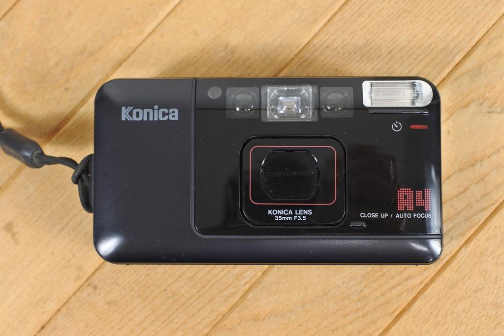 Konica A4 35mm Point & Shoot Film Camera Tested from Japan