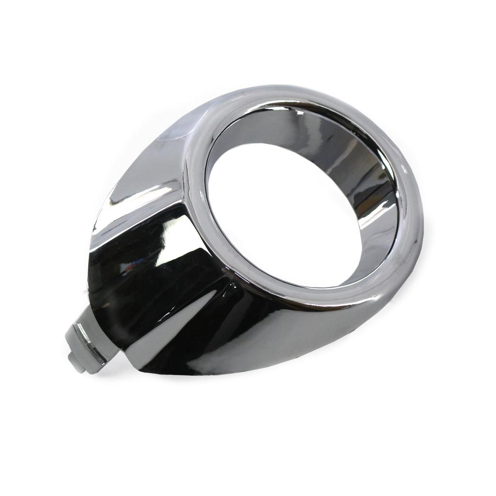 Car Accessories Chrome Front Left/Right Side Bumper Fog Light Lamp Cover Grille Grill For Ford Fiesta 2008 2009 2010 2011