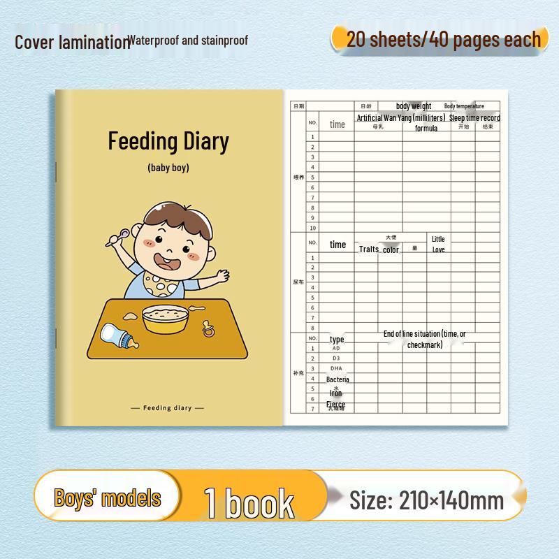 Дневник кормления и роста новорожденного: Трекер грудного молока, смеси и прикорма