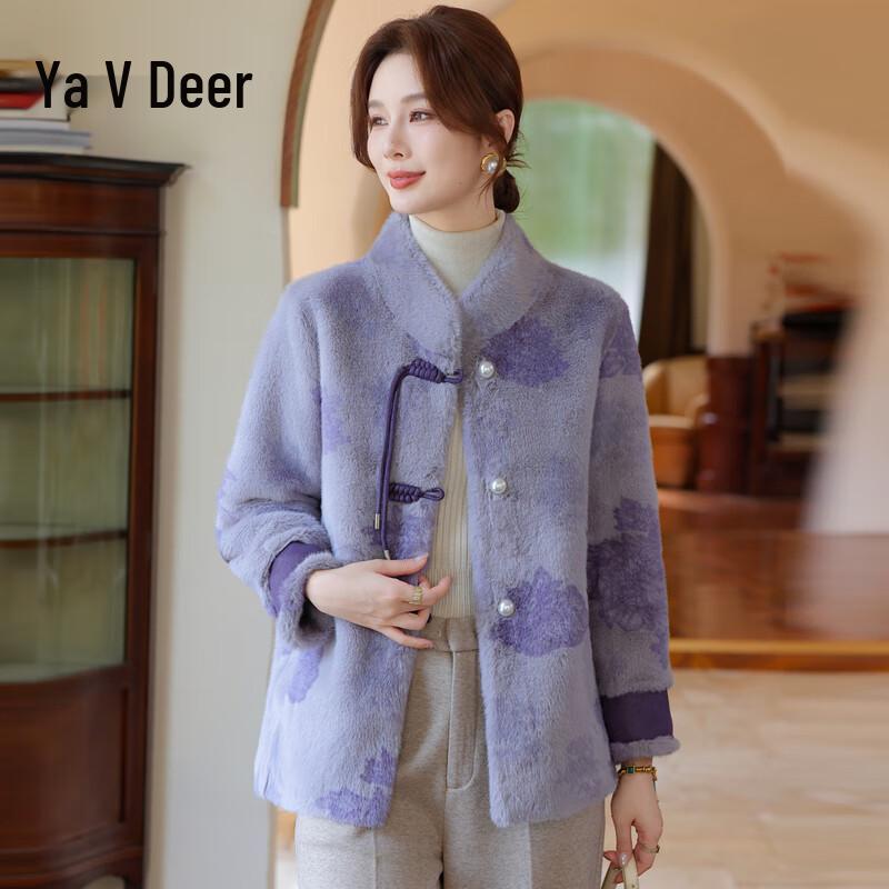 

Yalu Women s Stylish Stand Collar Wool Overcoat XL