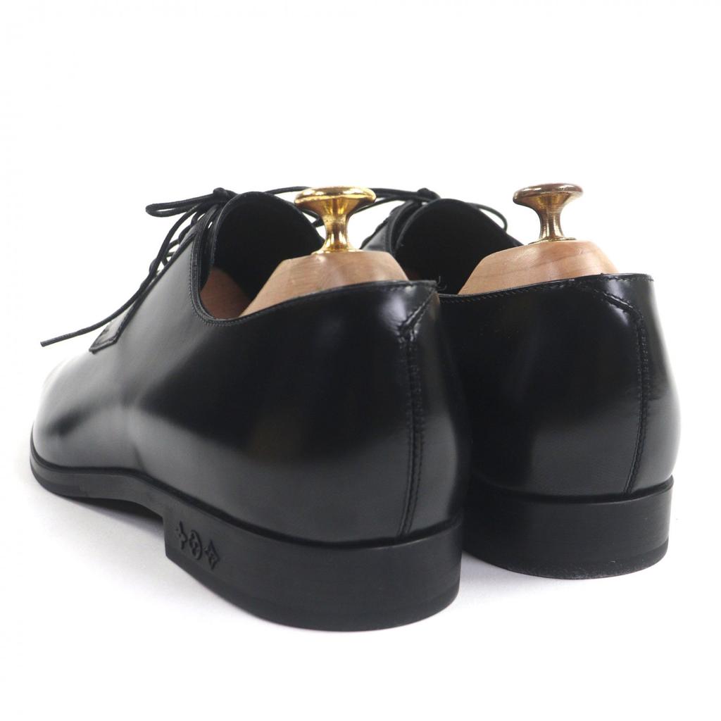 Vynikající kožené boty LOUIS VUITTON Minister Derby černá kůže pánské 9 Použité