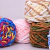 Ice Bar Chunky Soft Yarn for Hand-Knitted Scarves, Crochet Hooks, Slippers, and DIY Projects for Men and Women