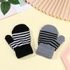 Children Soft Thicken Knitted Mittens Full Finger Gloves Children's Gloves Kids Gloves