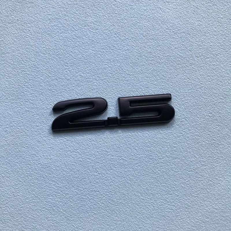 3D kovové logo 2.0 2.5 AWD Písmena Znak na kufr auta Odznak Samolepka 2.5 AWD Samolepka Příslušenství