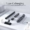 Car Handheld Brushless Vacuum Cleaner Wireless Dust Collector for Suction And Blowing Locomotive Mounted Vacuum Cleaner