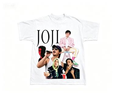 90s Joji Portrait Print T Shirt2026 Dark Aesthetic Rapper Streetwear Unisex Soft Cotton Daily Wear Tee