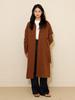 Vincent Navy Cotton Shirt Dress_Brick