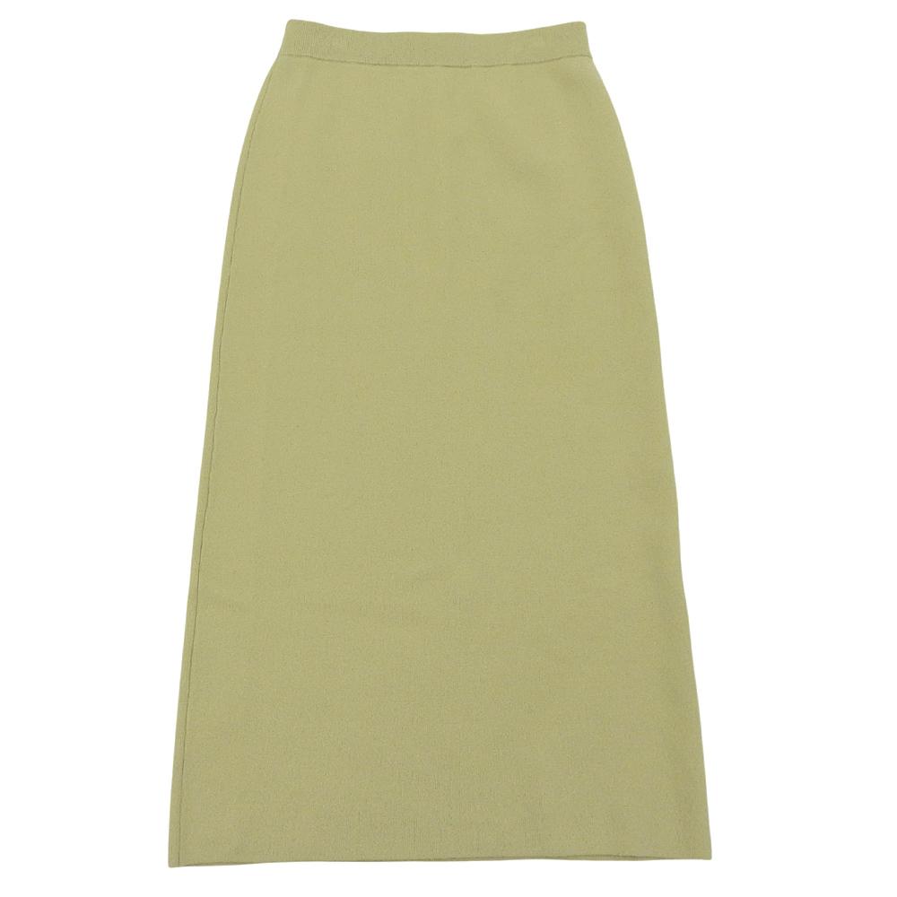 Ebure Excellent Condition Soft Smooth Knit Skirt for Women, Green, Item Number 3810500187 Skirt ― greenUsed