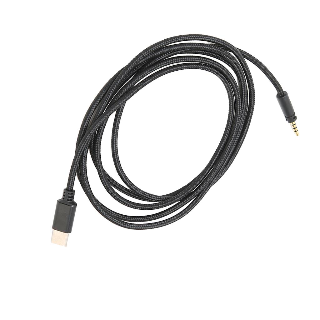 TypC Kopfhörer Audiokabel Verschleißfest Abschirmung Interferenz Kopfhörer Audiokabel