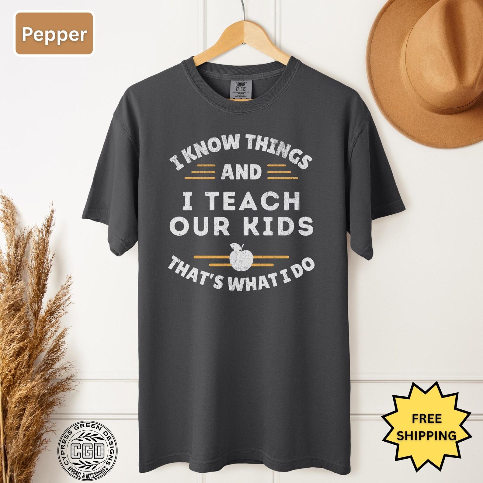 Teacher Life T-Shirt: Educator Gift, Teaching Quote, Back-to-School L