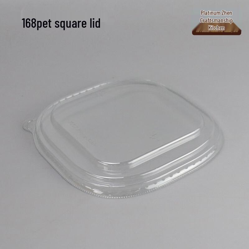 Microwave-Safe Disposable Plastic Food Containers with PET Lids