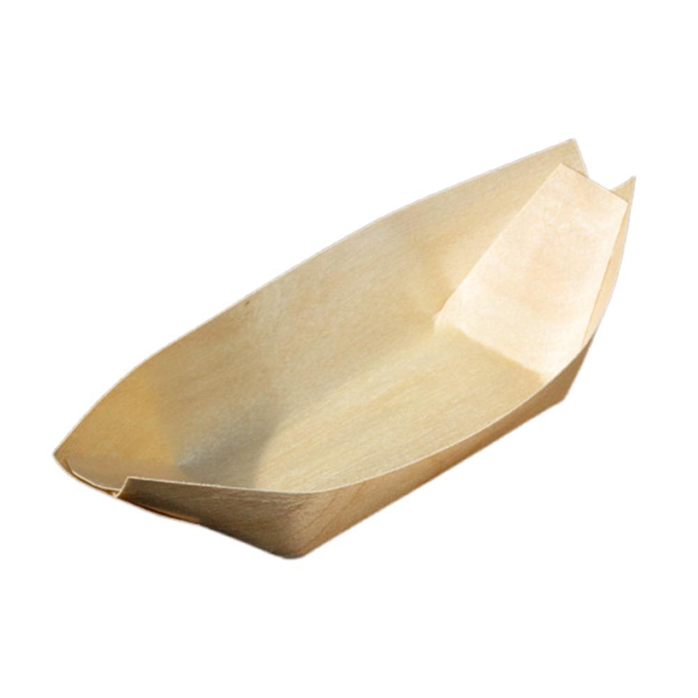 50PCS Multi-size Sushi Plate Japanese Dish Salad Dessert Bowl Creative Wood Bowl  Home Decoration