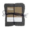 Fujiei Bless Binchotan Body Towel, Regular Size, 25 X 90 Cm (BL-503), Naturally Derived, Organic, Foaming, Eco-Friendly, Made In Japan