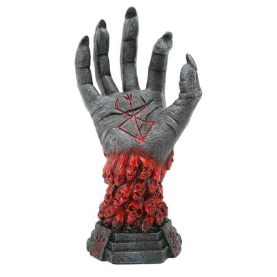 Halloween Handstatue Dekorative Ornament Harz Gruselige Handskulptur für Zuhause Schreibtisch Büro