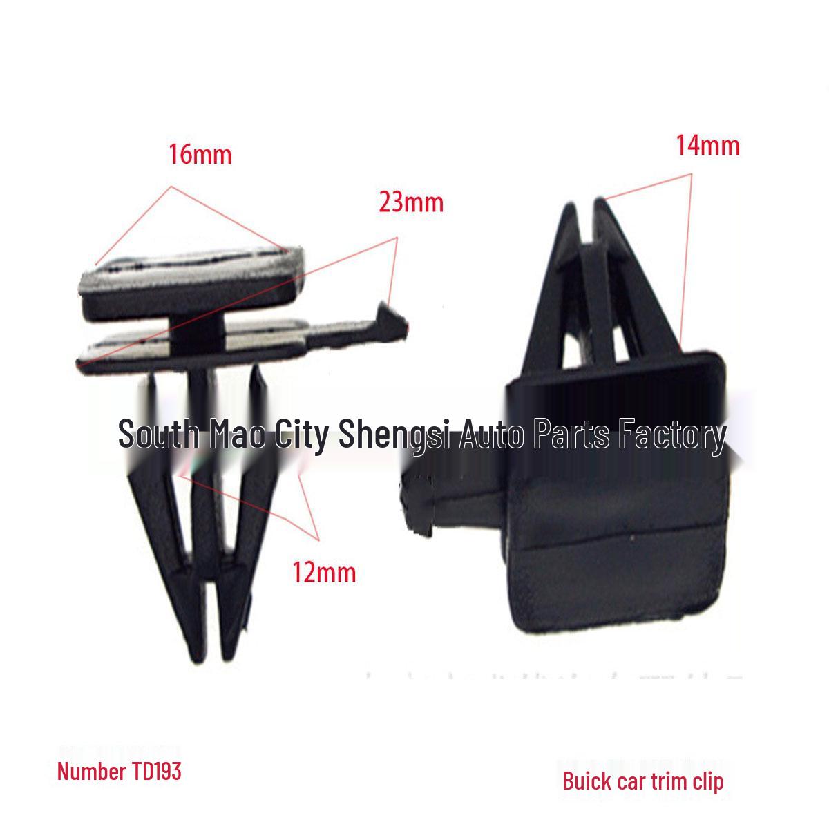 

Buick LaCrosse Trim Panel Accessory Clip & Skirt Guard Installation Buckle 10,000 Units