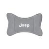 Car Headrest Memory Foam Neck Pillow Auto Accessories For Jeep Wrangler Grand Cherokee Compass Wagoneer Gladiator Avenger Willys AKT1