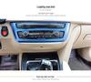 Ambient Light USB Audio & Cigarette Lighter Cover for BMW 3 Series/3GT/4 Series Central Control Panel