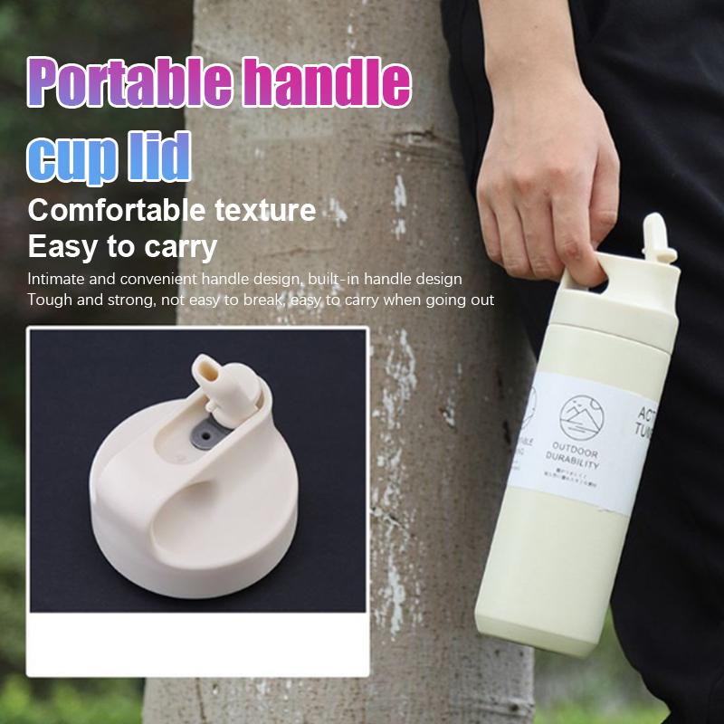 Suction Nozzle Sports Kettle Stainless Steel Thermos Cup Portable Suction Cup