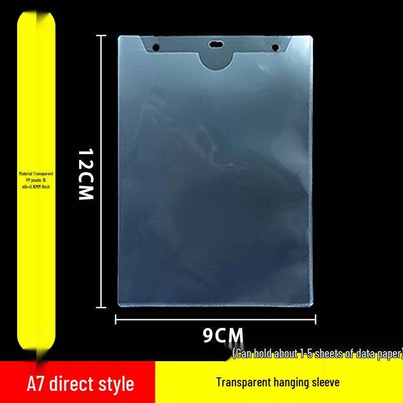 Durable Translucent Multi-Size Document Sleeve & Organizer