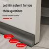 Soundproof & Weatherproof Door Bottom Seal Strip