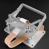 Stainless Steel Manual Leather Splitter Machine Vegetable Tanned Thinning Peeler Tool Leather Shovel Skiver Paring Tool