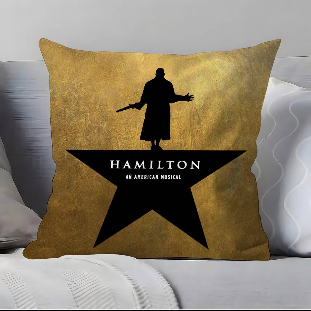 Hamilton-ES Federa per Cuscino Musicale Anti-acaro Cuscino con Cerniera Invisibile Morbido Peluche Corto Copricuscino per Divano