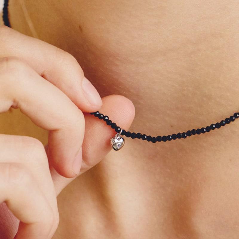 noonoo fingers Black Jane Necklace