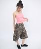 Isjabaibeu Camo Side Pocket Bermuda Pants
