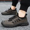 Fashion Men Shoes 2025 Summer New Fashion Breathable Mesh Non Slip Casual Sport Shoes Comfort Height Increase Elastic Band Running Shoes