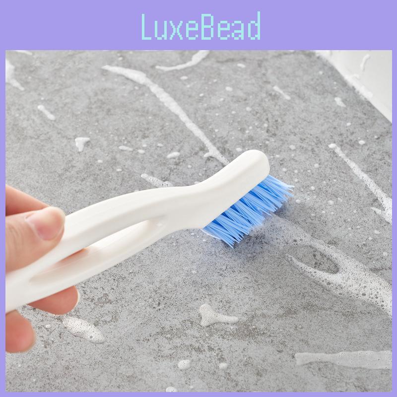 Bathroom Tile Grout Brush With Dual Head For Efficient Cleaning Maintenance Home
