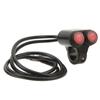 Waterproof Motorcycle Handlebar Double Control Switch Aluminum Alloy Handlebar Headlight Spotlight On Off Switch with