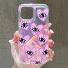 Multicolor Love Heart Eyes Anti-drop Soft Case For iPhone 13 11 12 14 15 Pro Max 7 8 Plus SE 2 3 X XR XS Max Airbag Clear Cover