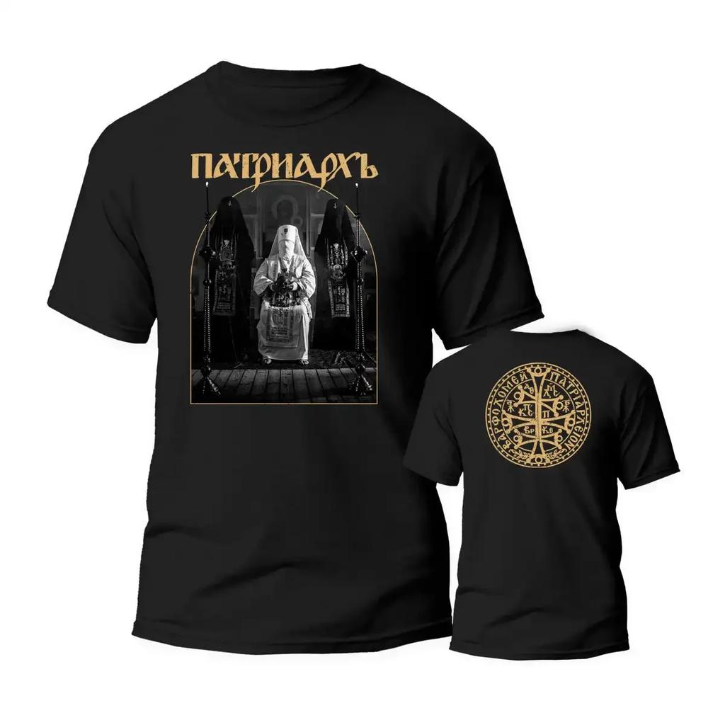 2025 Patriarkh Graphic Cotton T Shirt Women Summer Short Sleeve Men T-shirt Fashion Brand Luxury Casual Vintage Retro Daily Tee