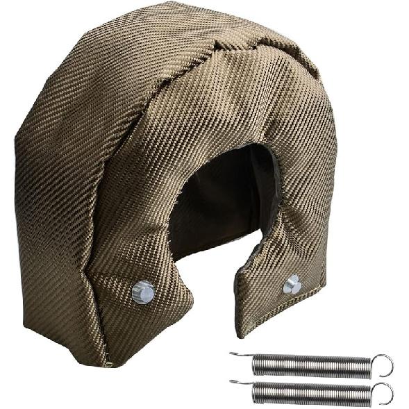 T3 Titanium Turbo Blanket Turbocharger Heat Shield With Fastener Springs