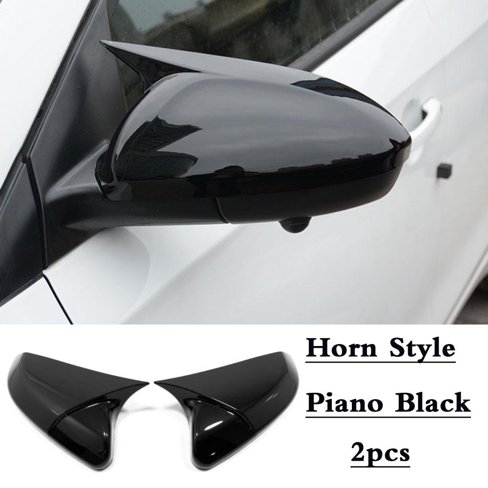 Car ABS Chrome Stick Rear View Rearview Side Glass Mirror Cover Trim Frame For Honda Civic 10th 2016 2017