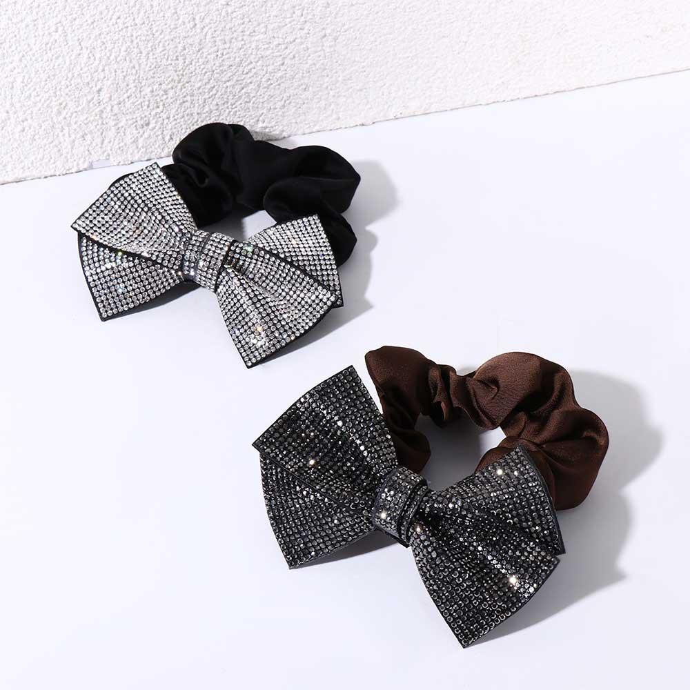 Hair Tie New Year Gift Bow Knot Scrunchies Ponytail Holder Women Hair Ring Korean Style Hair Rope