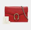 [Pre-Owned] Dionysus Chain Strap Leather Wallet Crossbody Shoulder Bag - Very Good #3UMTOK