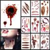 Halloween Bullet Hole Wound  Sticker Scar Zombie' Makeup Sticker