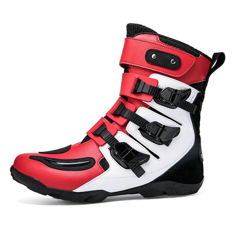 Motorcycle Shoes Riding Men's Four Season Off-road Boots Racing Travel Equipment