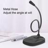 Adjustable Hose USB Desktop Microphone Hi-Fi High Fidelity Condenser Microphone  Vlog Creation