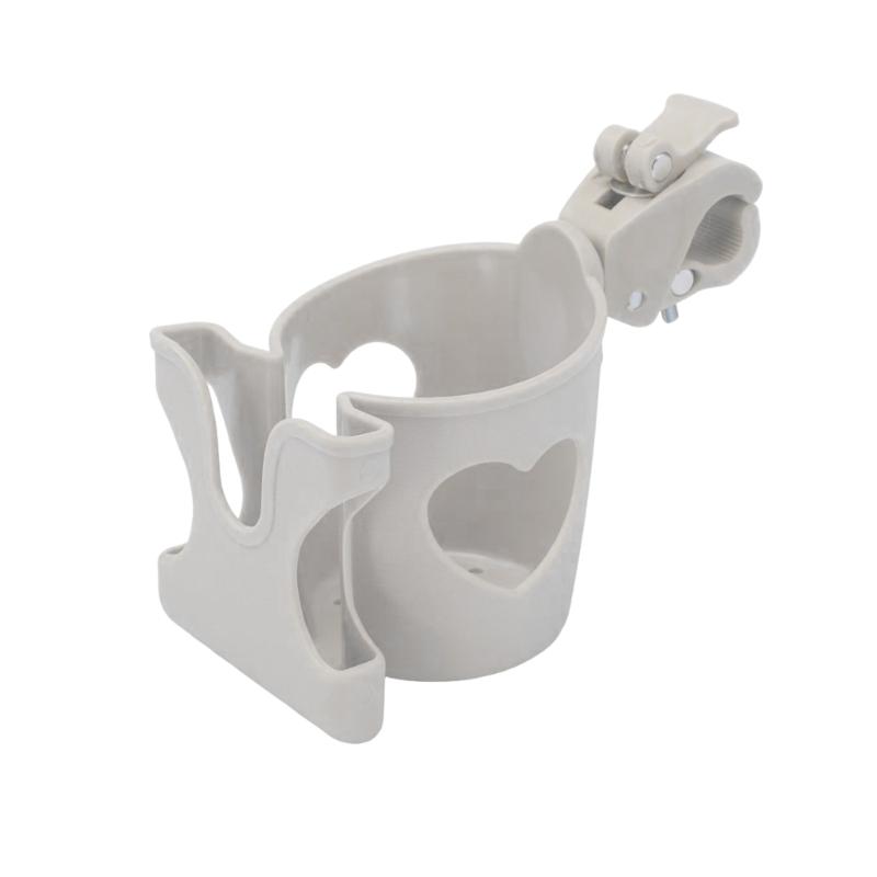 Multifunctional Baby Strollers Accessory Water Cup Holder Easy Mount Phone Stand Bracket for Easy Shopping and Walking