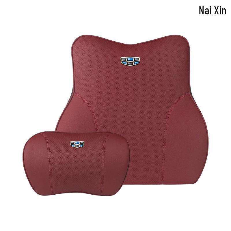 Geely Compatible Comfort Set: Air-Conditioned Comforter, Pillow, Lumbar Support for Xingyue, Xingrui, Emgrand S, Boyue, & Vision X.