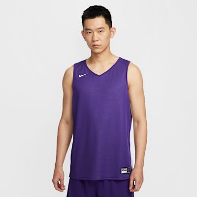 Nike STOCK Basketball Jersey Men s Garden Purple S