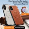 Wireless Charging Magnetic Case for Xiaomi Poco X7 Pro 5G Protective Cover PU Leather Hard Back Shell Coque Funda