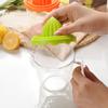 Portable Manual Orange Juicer - Compact Plastic Presser for Home Use