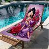 Doll Print Beach Towel, Versatile Lightweight Absorbent Beach Towel for Pool Surf Yoga Bathroom, Perfect Birthday Holiday Gift