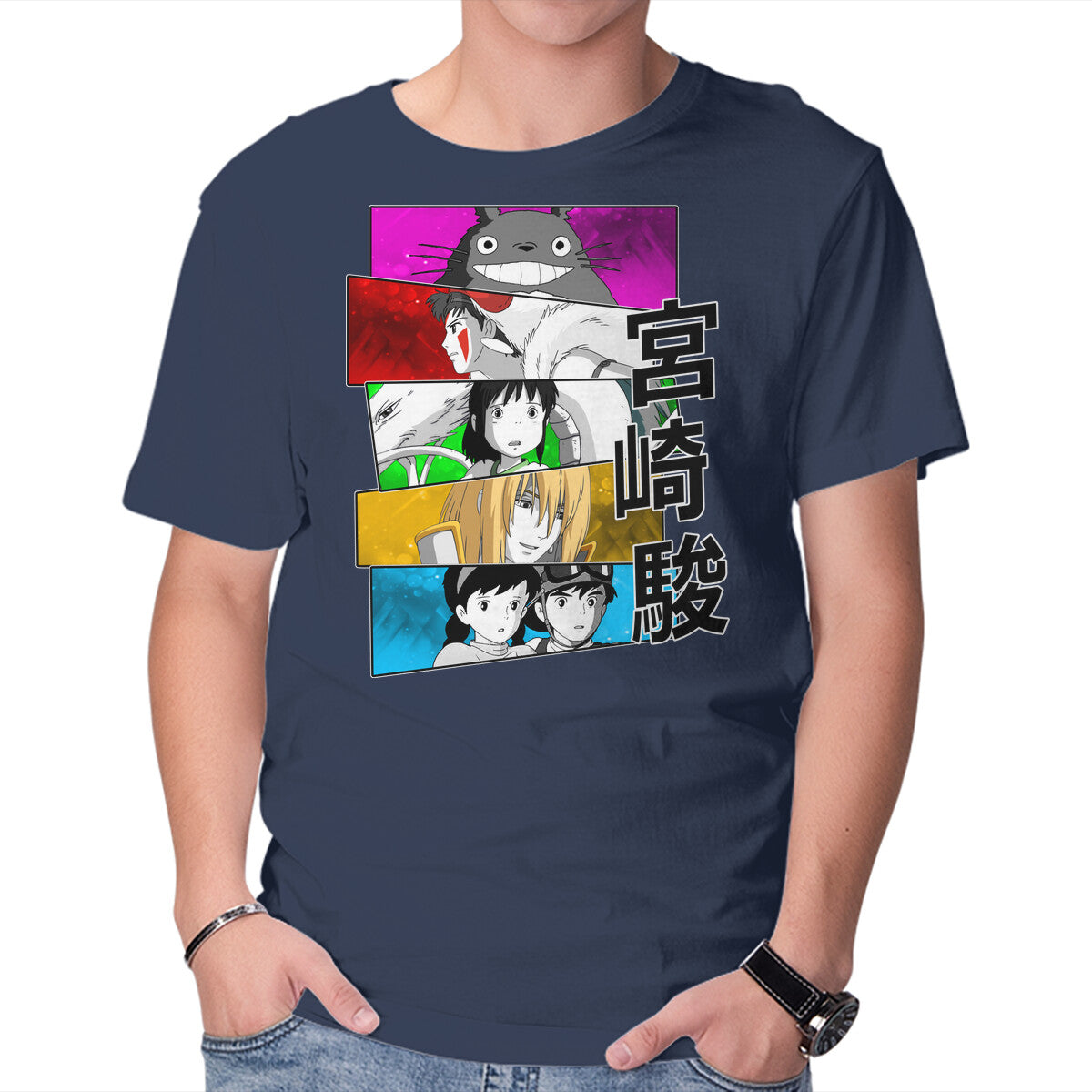 Unisex Crew Neck T-Shirt Japan Classics Graphic Short Sleeve Casual Tee XL