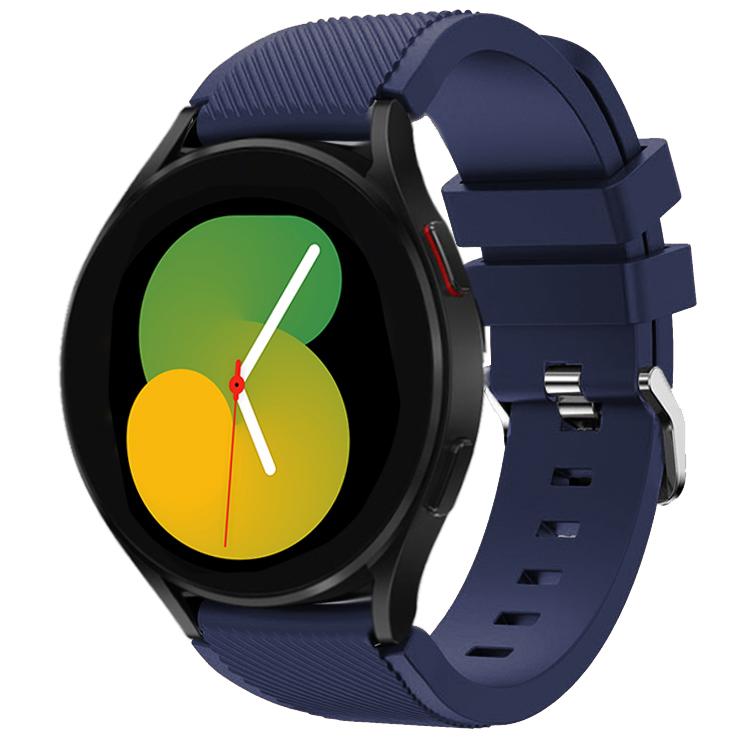 20mm/22mm Watch Strap for Samsung Galaxy Watch 4 6 Classic/5/5 Pro/46mm/3/active 2/s3/s2 Silicone Bracelet Galaxy Watch 4 Strap