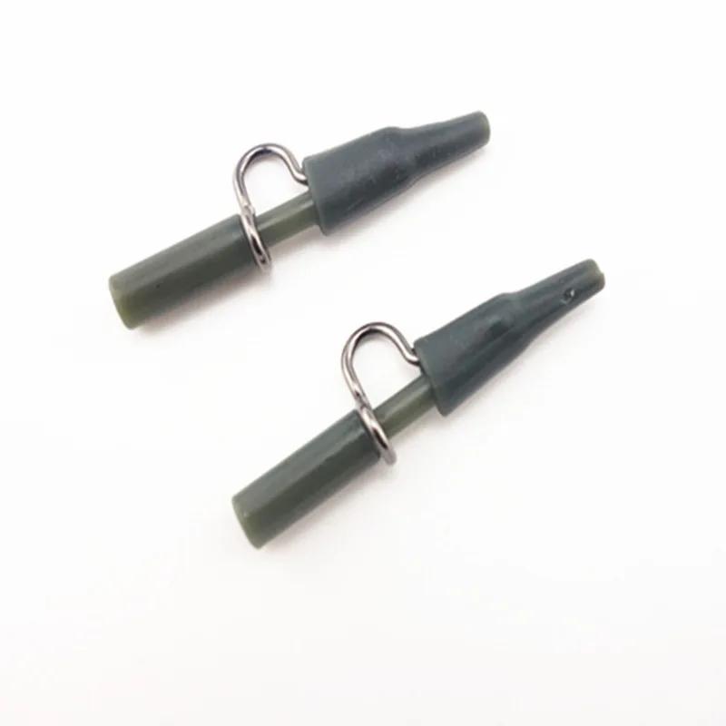 Heavy Duty Quick Change Carp Fishing Lead Clips Kit with Tail Sleeves Safety Terminal Tackle